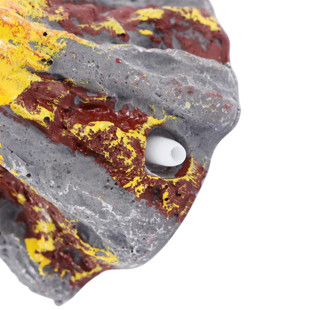 Tank Accessories Simulation Volcano Micro-landscape Fish Tank Decor Aquatic Pet Supplies Air Stone