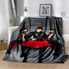Babymetal combination warm printed blanket, office lounge sofa blanket, flannel household blanket multifunctional blanket