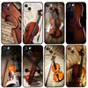 Elegant Violins Bow Sheet Music For OnePlus 15 13 12 11 10 13T 10T 12R 13R 15R Case For OnePlus Nord 5 CE 3 2 4 Lite N20 N30