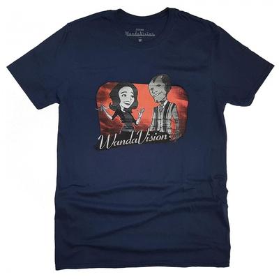 WandaVision Unisex Adult Cartoon Logo T-Shirt