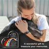 2D Flat Heart-Shaped Acrylic Pet Memorial Gift Desktop Decorative Plaque, Rainbow Bridge Design, Home Decor Plaque Hanging Wall Art Decorative Garden
