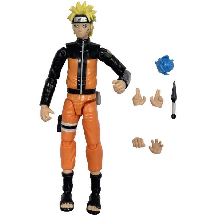 Figurine Anime Heroes Naruto Uzumaki 17 Cm - BANDAI - Collectionnez Toutes Les Figurines Anime Heroes De Bandai