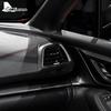 For Subaru Crosstrek 2018-2023 Impreza 2017 2018 2019 2020 2021 2022 2023 Soft Carbon Fiber Sticker Dashboard Side Air Outlet