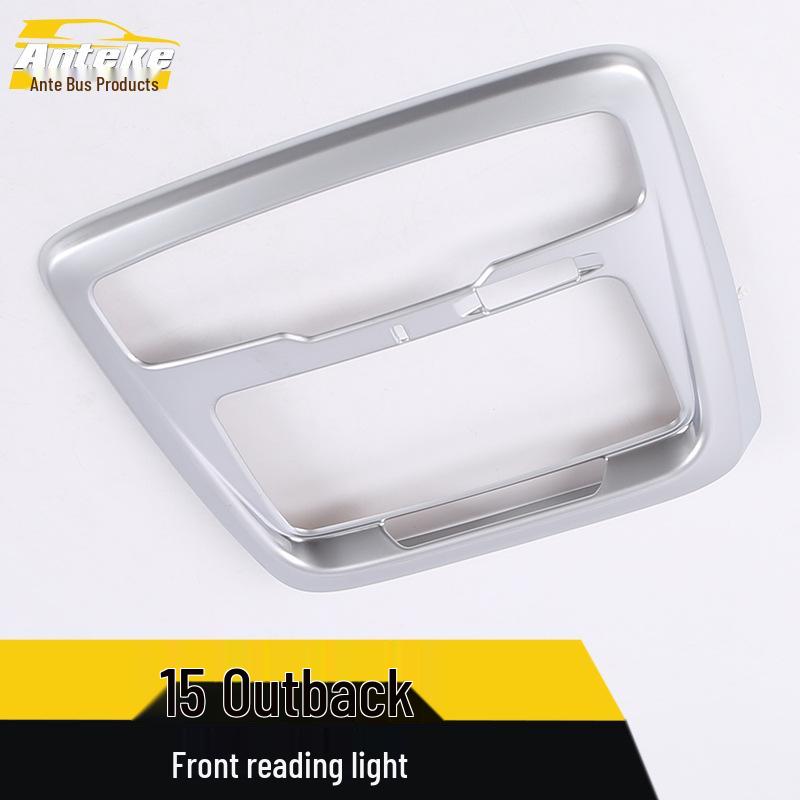 Subaru 15 Outback Front Reading Light Decorative Frame & Electroplated Console Cover