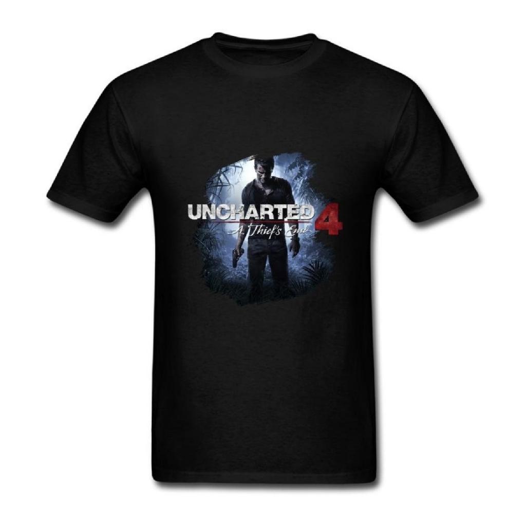 JuDian Uncharted 4 Fine di un Ladro T-shirt Nathan Drake da Uomo M(1)