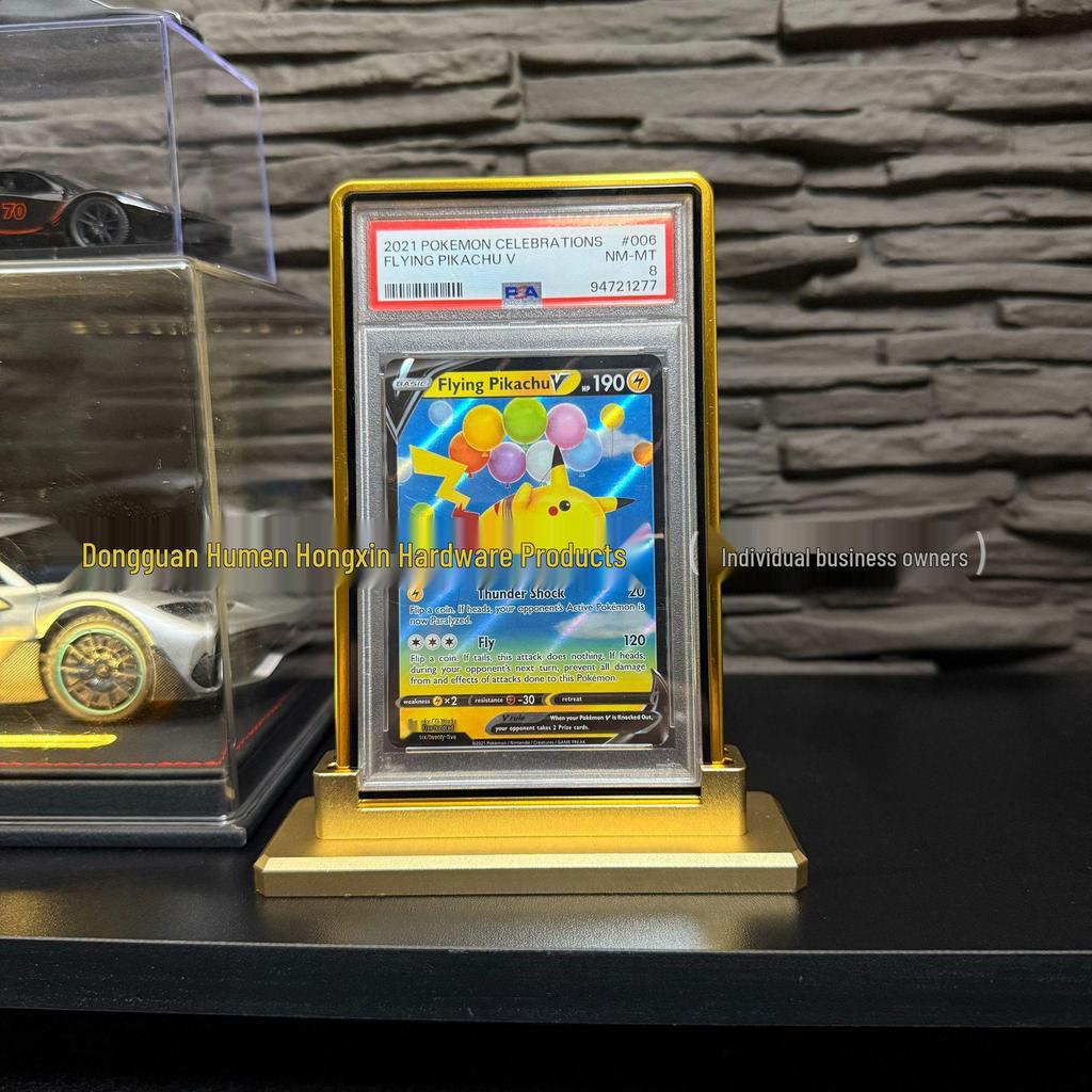 PSA Graded Card Protector for BGS/CGC Pokémon - Metal Anti-UV Protective Case