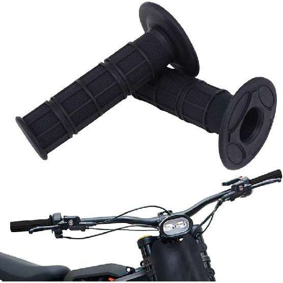Dirt Bike Handlebar Grips 7/8" Rubber Handle Grip Universal For Sur Ron Surron LBX Talaria Sting R MX3/R MX4 MX5 Talaria X3 XXX E-Ride Pro SR S SS