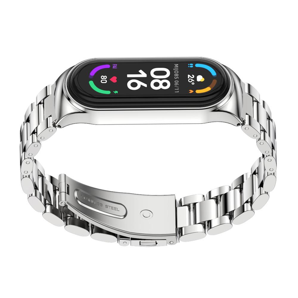 

Ремешок для Mi Band 9 8 7 6 5 4 3 Metal Correa Mi Band 8 Браслет Opaska Mi Band 7 Браслет Pulseira Miband Watch Bend NFC For Mi Band 3 4 5 6