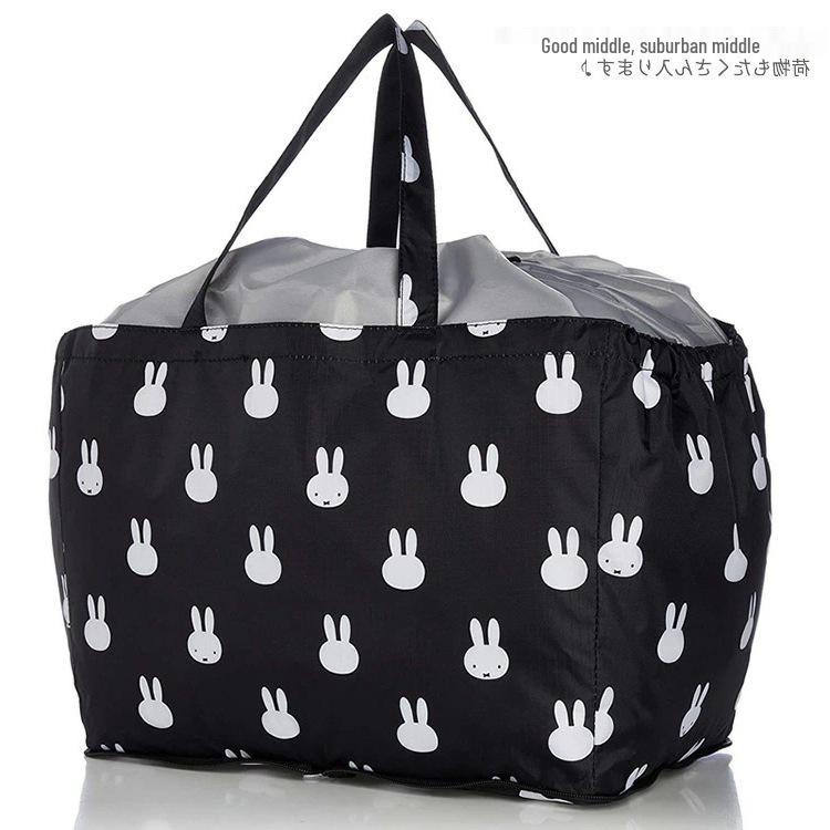 Japanese Rabbit Large Capacity Foldable Water-Repellent Shopping Bag
