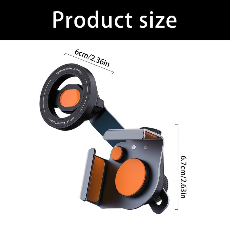 Car Mounted Display Screen Mobile Phone Holder 360 Degree Rotation Navigation Mount for Electric Vehicle
