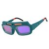 Solar Auto Darkening Welding Goggle Arc and Strong Light Protection Dimming Glasses Dark Green