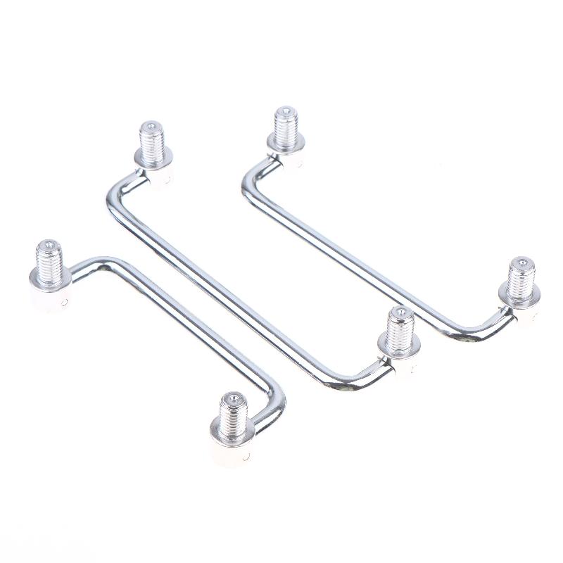 Carbon Steel Metal Drawer Handle Foldable U-Shaped Door Pull Water Proof for Outdoor Patio Cabinet Garden Shed Doorway