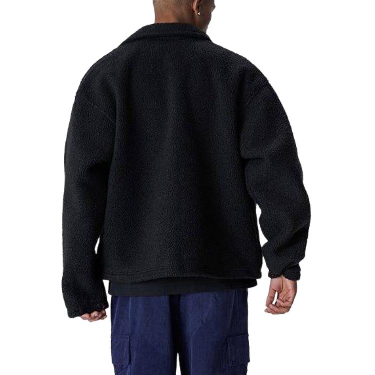 Converse SHERPA SEASONAL Jacket Men's Black 10025268-A02