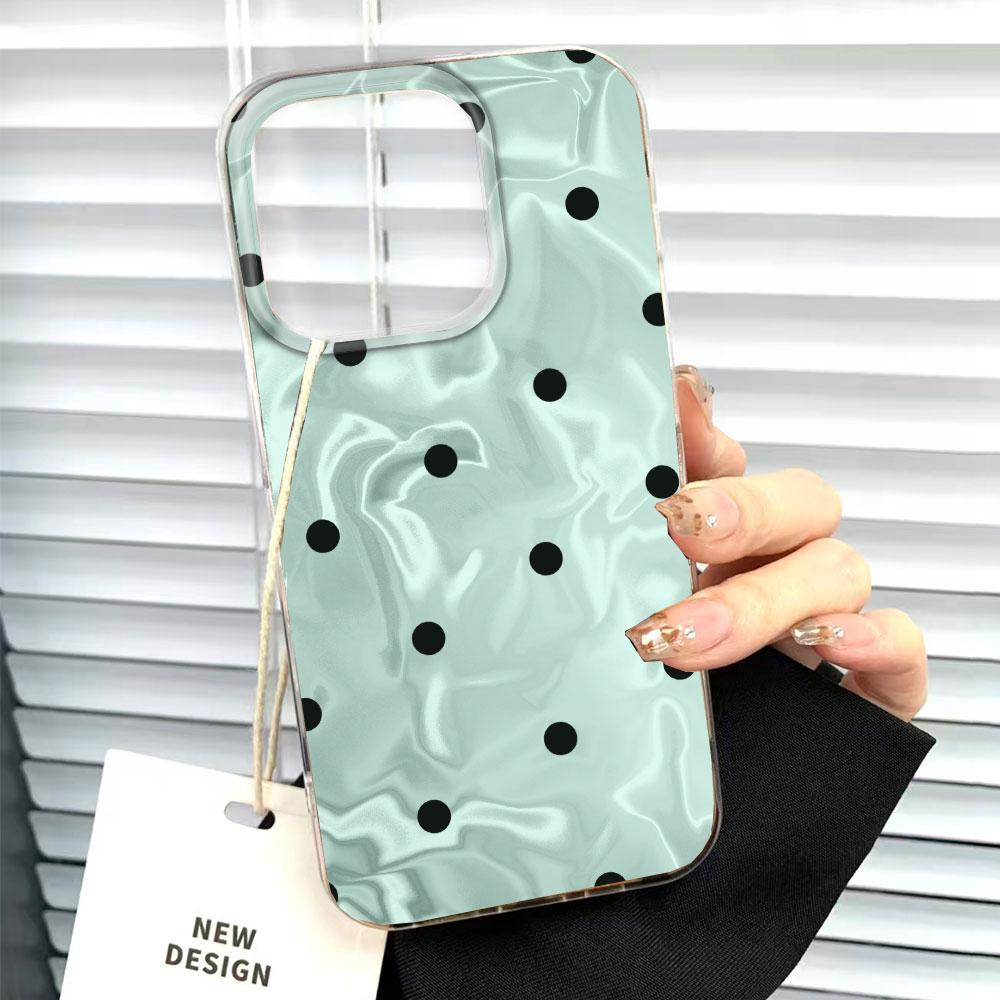 Elegant Phone Case Xiaomi 13T 14T 15T Pro 11 Lite Poco X3 X5 X6 M5S X7 M6 Artistic Colorful Circular Dots Cover Women Water Wave