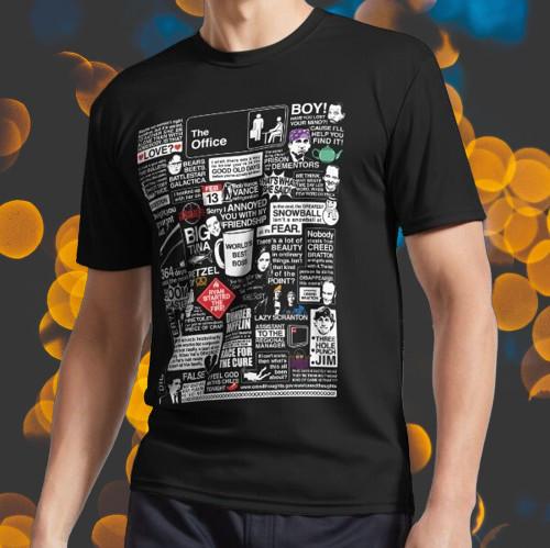 The Office Quotes Logo T-Shirt Unisex Size S-5XL S