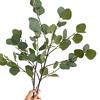 Hojas de Eucalipto Artificiales para Arreglos Florales y Decoraciones de Bodas