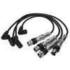 Kompletter 4-teiliger 8mm Zündkerzenkabel Satz 03F905409C für VW Golf Beetle Touran Polo Skoda Yedi Octavia 1.2T