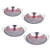 Stainless Steel Honeycomb Skillet Non-Stick With Handle Scratch-Resistant Cooking Dry Boiler Alcohol Stove Camping Cookware