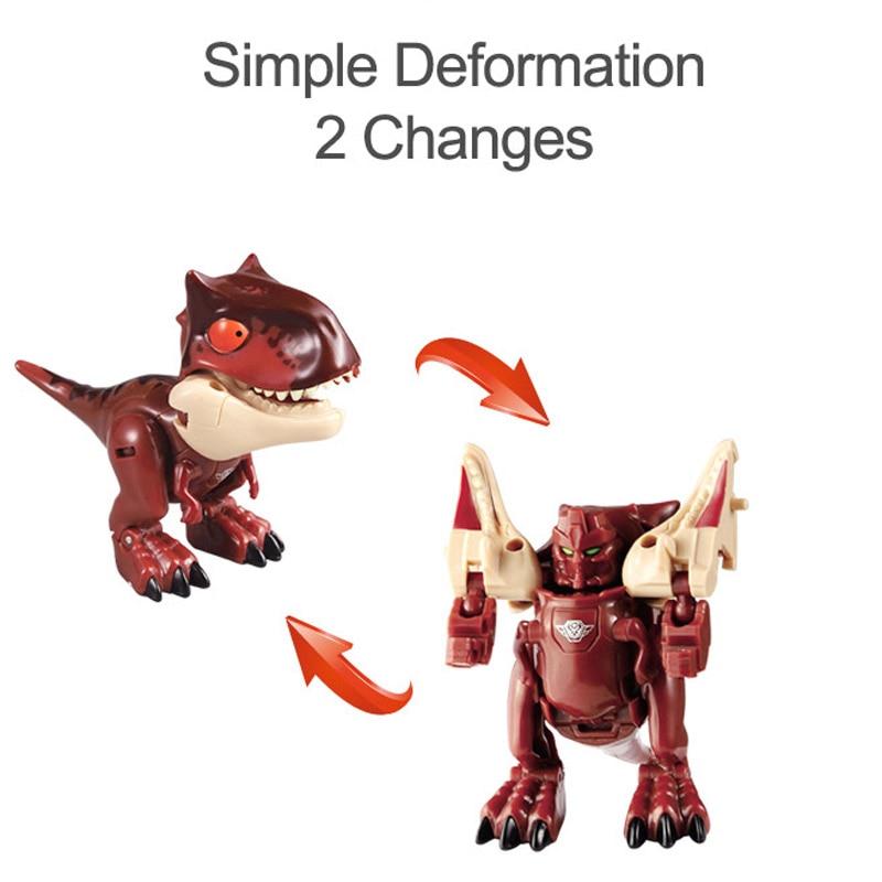 1 ADET Sevimli Park Dünyası Erkekler İçin Dönüşen Dinozorlar Dino Robot Aksiyon Figürü Mini El Parmak Oyuncakları Çocuklar İçin Noel Hediyesi