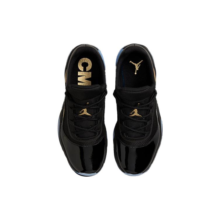 New JORDAN 11 Cmft Low Black Gold DO0613-007