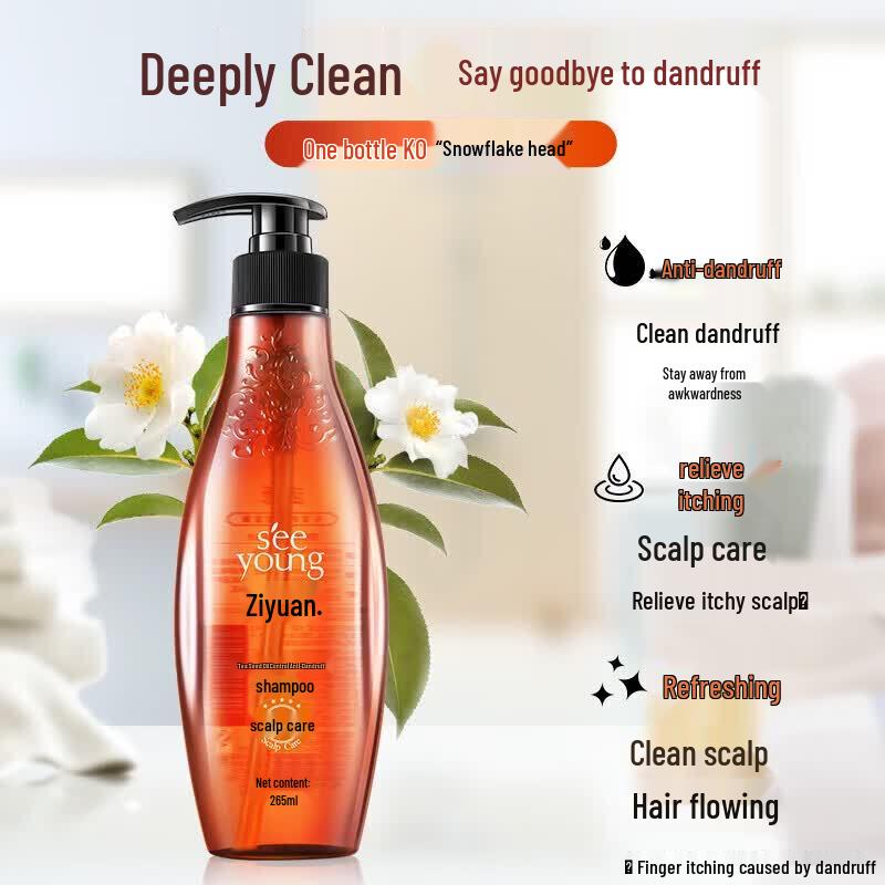 Seeyoung Tea Seed Oil Control & Dandruff Shampoo 265ml