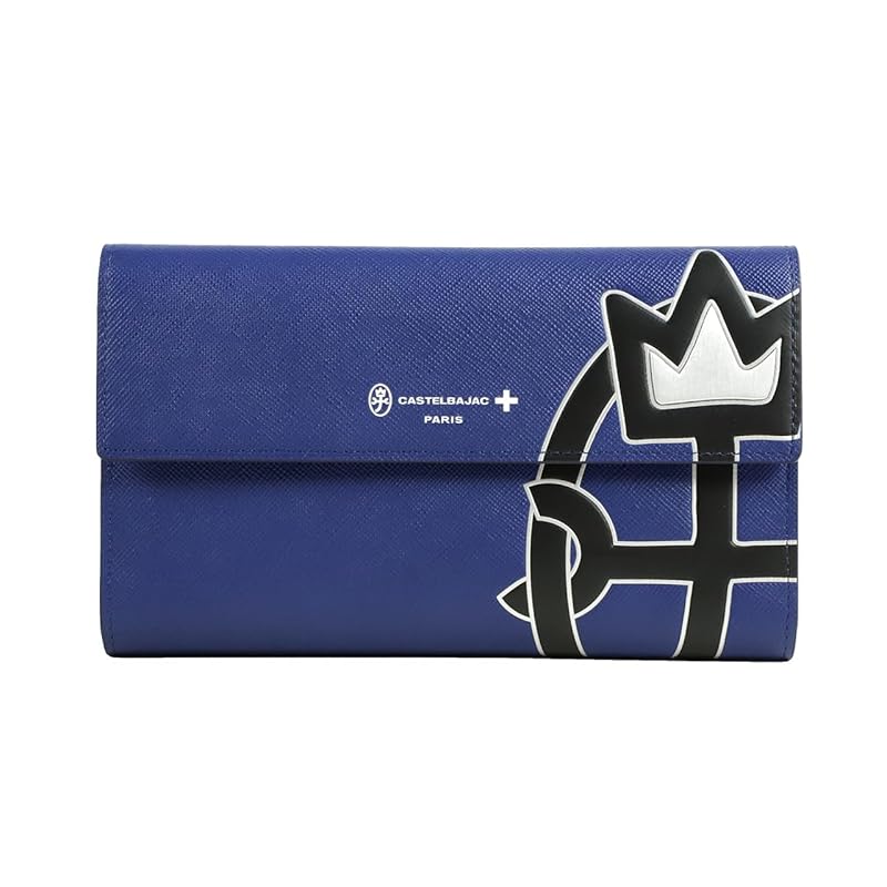 

[Castelbajac] long wallet With coin purse upra 054625 blue
