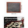 Silicone Baking Mat Sheet 30x40cm Reusable Baking Cookie Sheet Non-Stick Heat Resistant Baking Mat for Oven Grill Microwave