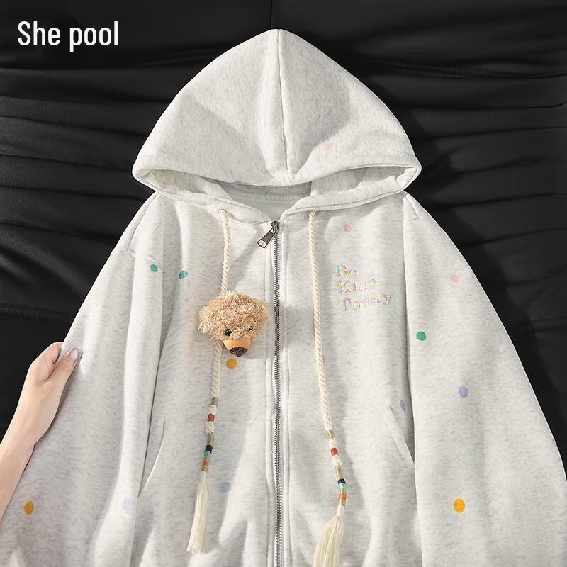 

Женская осенняя повседневная толстовка с капюшоном L