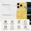 Hippie Psychedelic floral flowers TICKET Decal Skin Wrap for iPhone 17 Pro/Pro max Protective Film for Back, Frame, Camera
