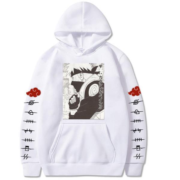 Buy Naruto Akatsuki Hoodies Streetwear Itachi Pullover Sweatshirt