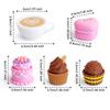 3D Printed Finger Button Pendant Simulation Coffee Calming Keychain  Children Adults