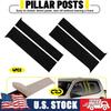 For Chevrolet Colorado Crew Cab 2015- Black Pillar Post Door Trim Cover US