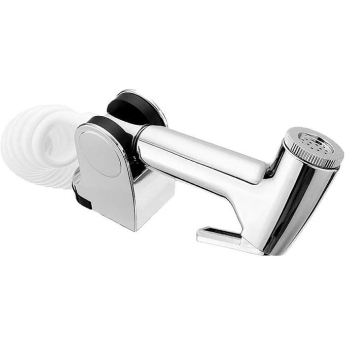 Douchette À Main Bidet Ensemble De Pulvérisateur De Bidet Portable Abs Poignée De Toilette Ressort Rétractable 1-2 Adaptateur[H4577]