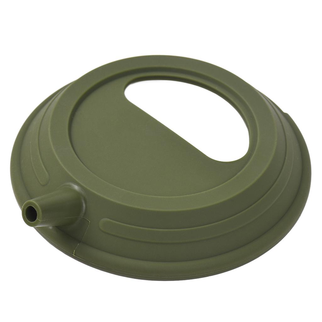 Silicone Kettle Lid Outdoor Portable Hand Brew Pot Camping Tea Pot Cover High Temperature Tolerant for Camping and Hand