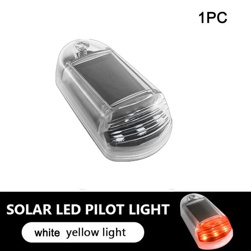 Solarbetriebenes Auto-Warnlicht Automatischer Sensor 7 Farben LED Stroboskoplicht Wasserdicht Kabellos Selbstklebend 4-Modus Signallampe