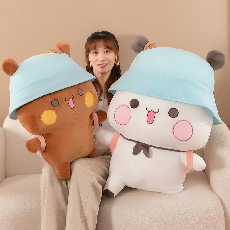 Najlepiej sprzedająca się pluszowa zabawka Boo Boo Emoji - Urocza kreskówkowa lalka prezent dla dziewczynek