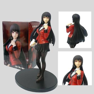 17cm Anime Figure Jabami Yumeko Action Collectible Model Toys Gift Ornaments Doll Toy PVC Articulated Poseable Detailed Movable Scale