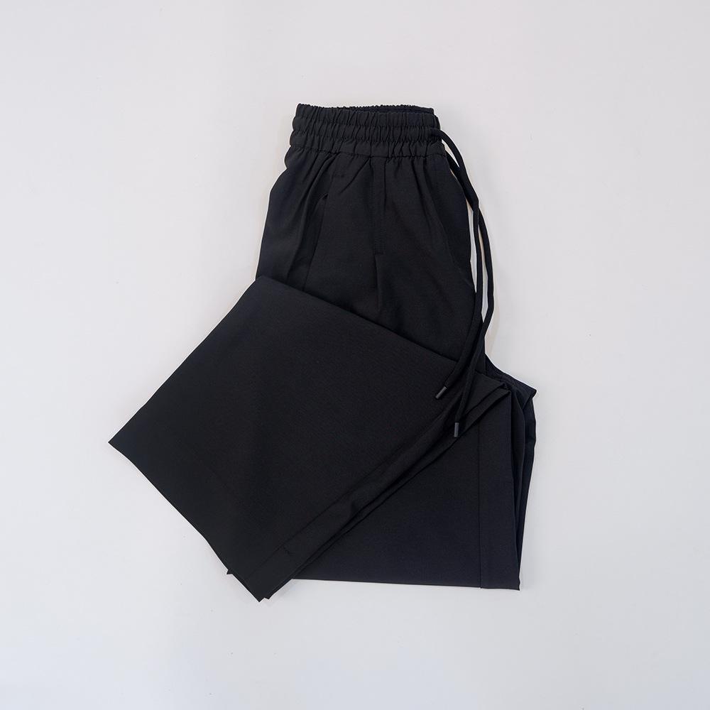 

Женские весенне-летние брюки для йоги с широкими штанинами, быстросохнущие - Дышащие и стройнящие, со средней посадкой, повседневные фитнес-брюки M/Size 4 (95-110 lbs)