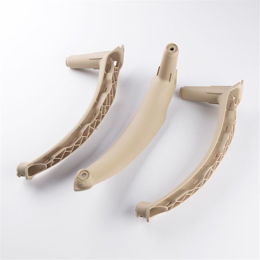 Beige Right Car Interior Door Handles Inner Door Panel Handle Pull Trim Cover For BMW E70 X5 51416969402