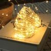 2M 5M 10M Battery Box LED Fairy String Lights Flexible Copper Wire for Christmas Wedding Anniversary Decor