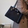 Large-Capacity Bags Women's  New Trendy Bow Tie Handbags All-Match Shoulder Bag Commuter Tote Bags