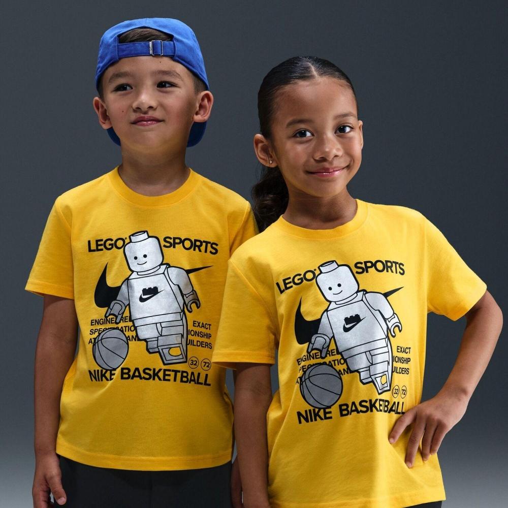 NiKe K Lego Ss Tee 86n557 Yellow ７（120cm）