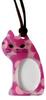 Lente PR-015-3 Pendant Magnifier, "Za Nyan" (Sitting Cat). A Cute Cat-shaped Magnifier. A Stylish Gift for Mother's Day, Respect for the Aged Day,