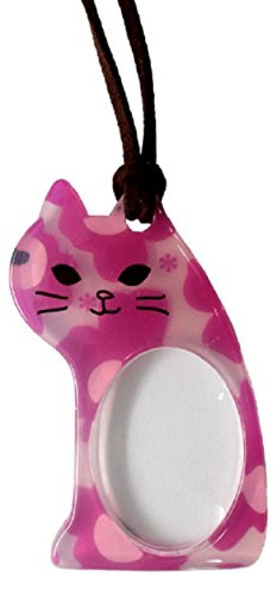 

Подвесная лупа PR-015-3, Za Nyan (Сидящий кот). Милая лупа в форме кошки. Стильный подарок на День матери, День пожилых людей,