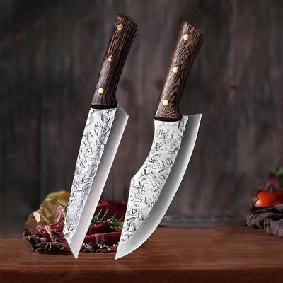Forged Boning Knife Butcher Knife Kitchen Stainless Steel Meat Chopping Knife Kitchen Knife Slicing Knife