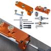Adjustable Aluminum Profile Drill Guide with Positioning Jig for Controlled Drilling and Tapping In M6 M8 Profiles