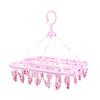 Clothes Hanger Multifunctional Clothing Organizer Racks Plastic Drying Rack Clips Hangers Hanging Tool Organization Holders
