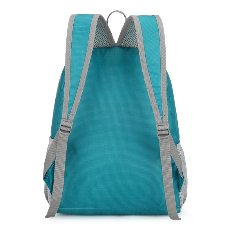 Outdoor Leichter Wanderrucksack Männer und Frauen mit der gleichen großen Kapazität Einfache und langlebige faltbare Campingrucksäcke