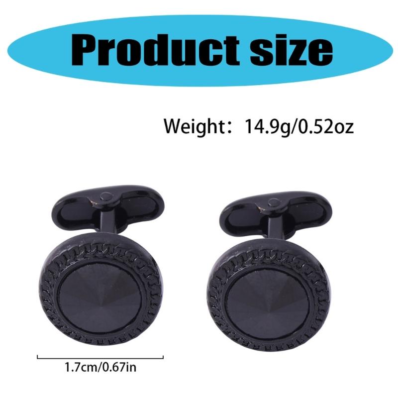 Tuxedo Cufflinks for Men Shirt Studs for Business Wedding Groomsmen Gifts Suit Shirt Accessories for Men Father