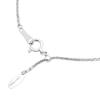 Bracelet Chain for Platinum Spiga Maximum Adjustable [Lara Christie] Women, PT850, Cut, 18cm, Length, lb97-0011-pt